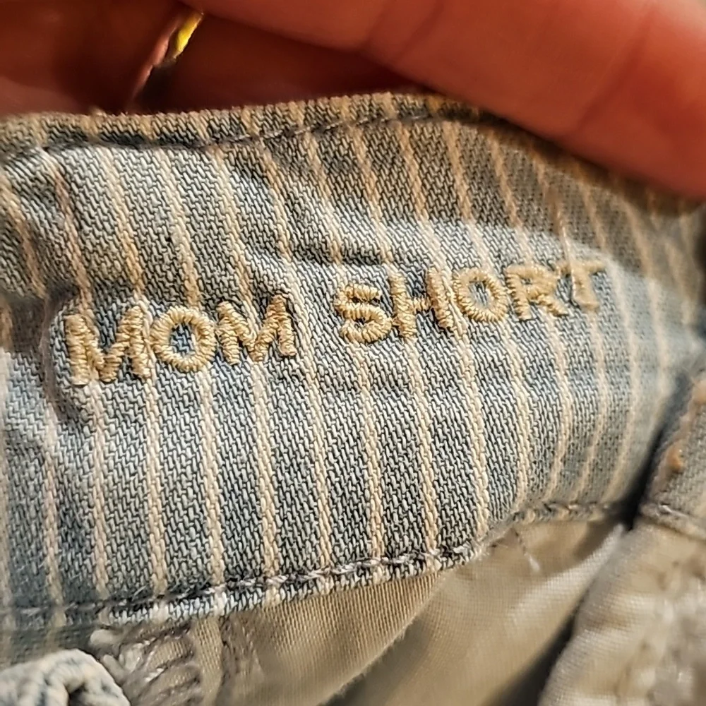 American Eagle Outfitters Women's Denim Mom Shorts